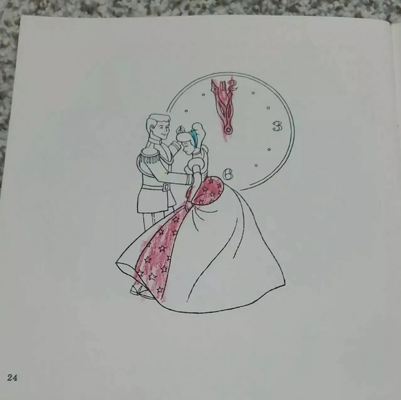 Walt Disney's Story of Cinderella 24 page Read-alo - Picture 5 of 5